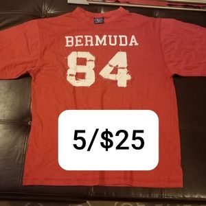 $5/25 T-shirt "BERMUDA 84"